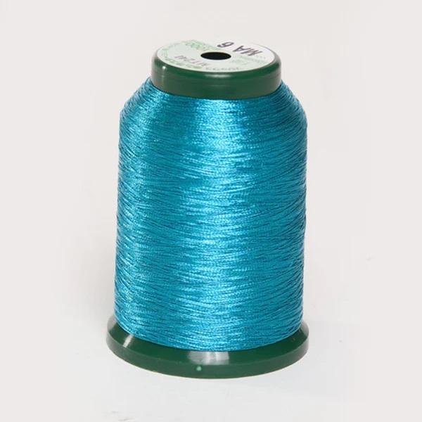 KingStar Metallic Embroidery Thread Turquoise MA6