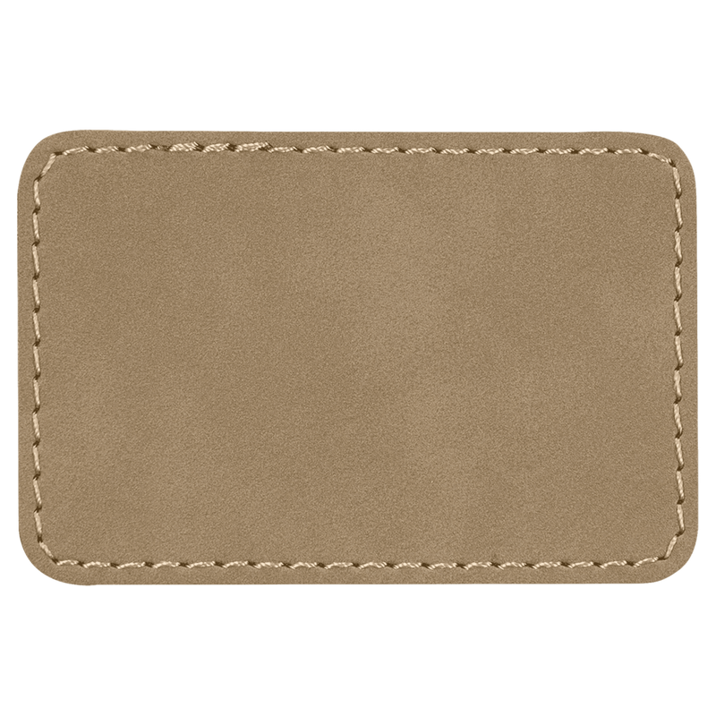 Light Brown 3 x 2 Rectangle Patch