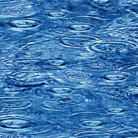 Open Air Raindrops on Water Ultra Blue