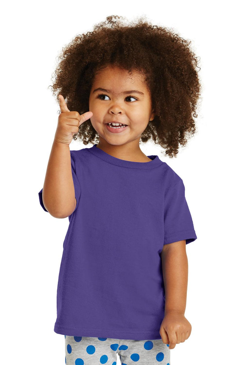 Port & Co Toddler Purple Tshirt