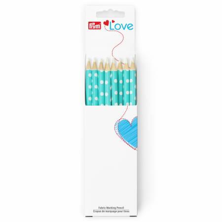 Prym Love Fabric Marking Pencil Turquoise