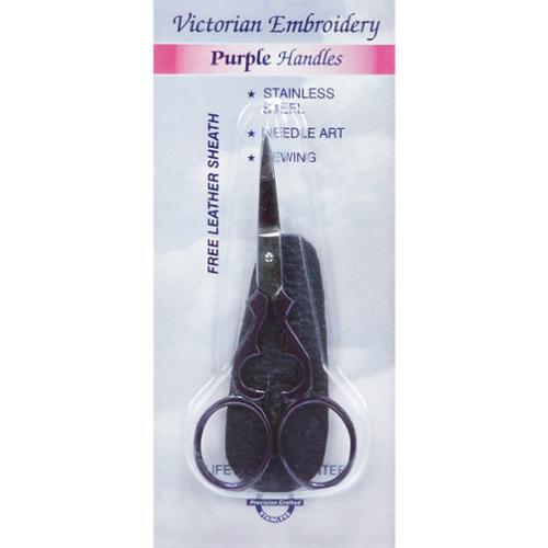 Purple Victorian Embroidery Scissors